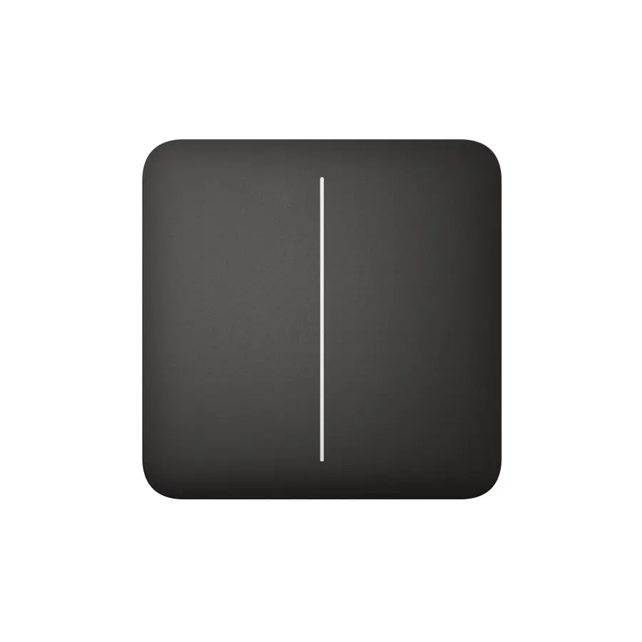 Ajax SoloButton dvoutlačítkový, černá